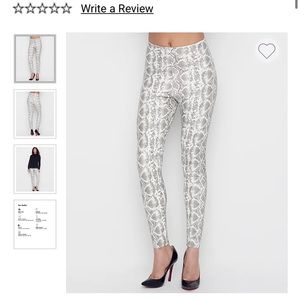 COMANDO SNAKE SKIN LEGGINGS SIZE SMALL NEVER WORN